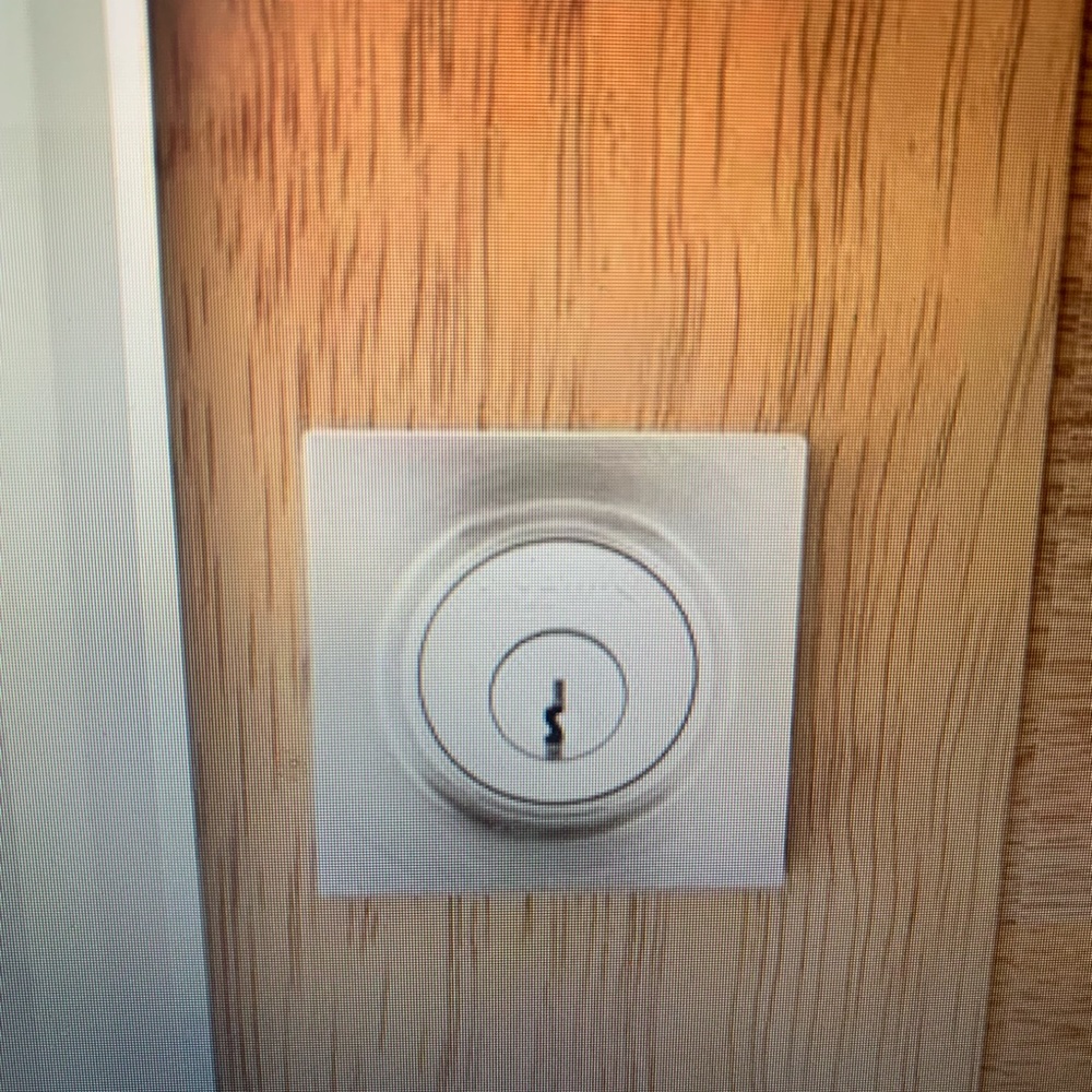 Square Satin Nickel Single Deadbolt-brand new